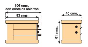 Dimensión Asador 2/10