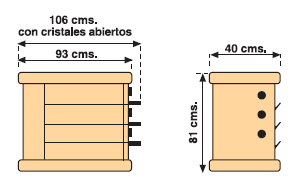 Dimensions Asador 3 / 15