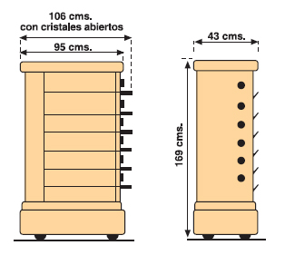 Dimensión Asador 2/10