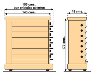 Dimensión Asador 2/10