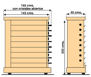 Dimensión Asador 2/10