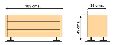 Dimensión Asador 2/10